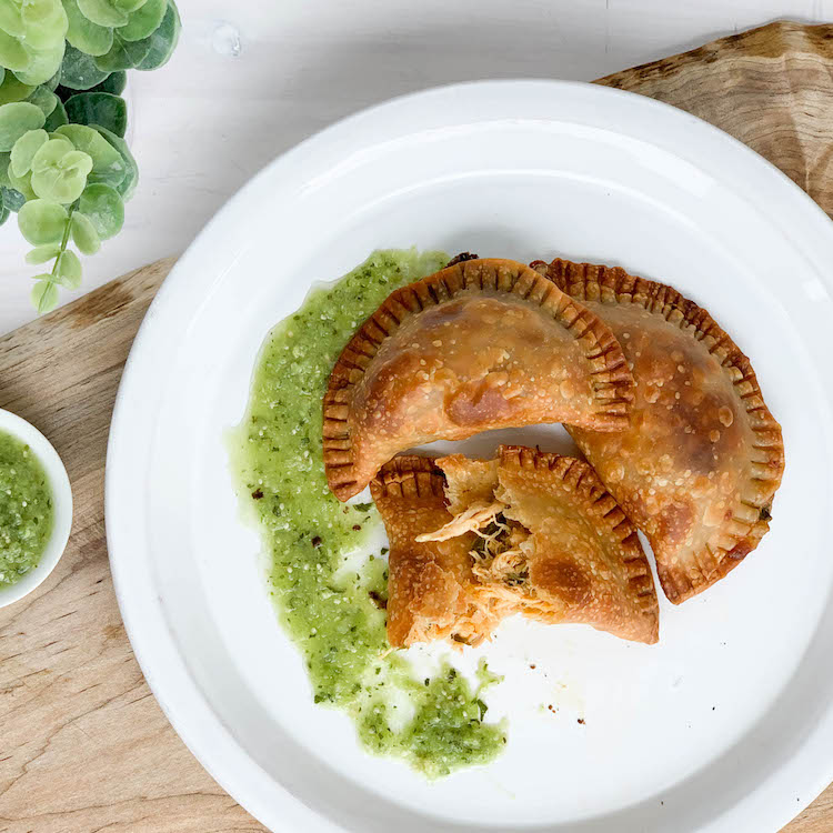 Picture of chicken empanadas